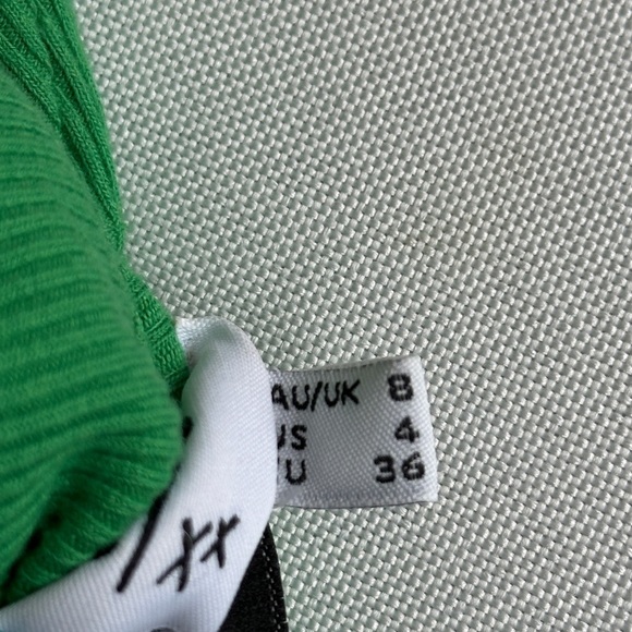 Princess Polly Green Underwire Collared Top - Picture 4 of 4